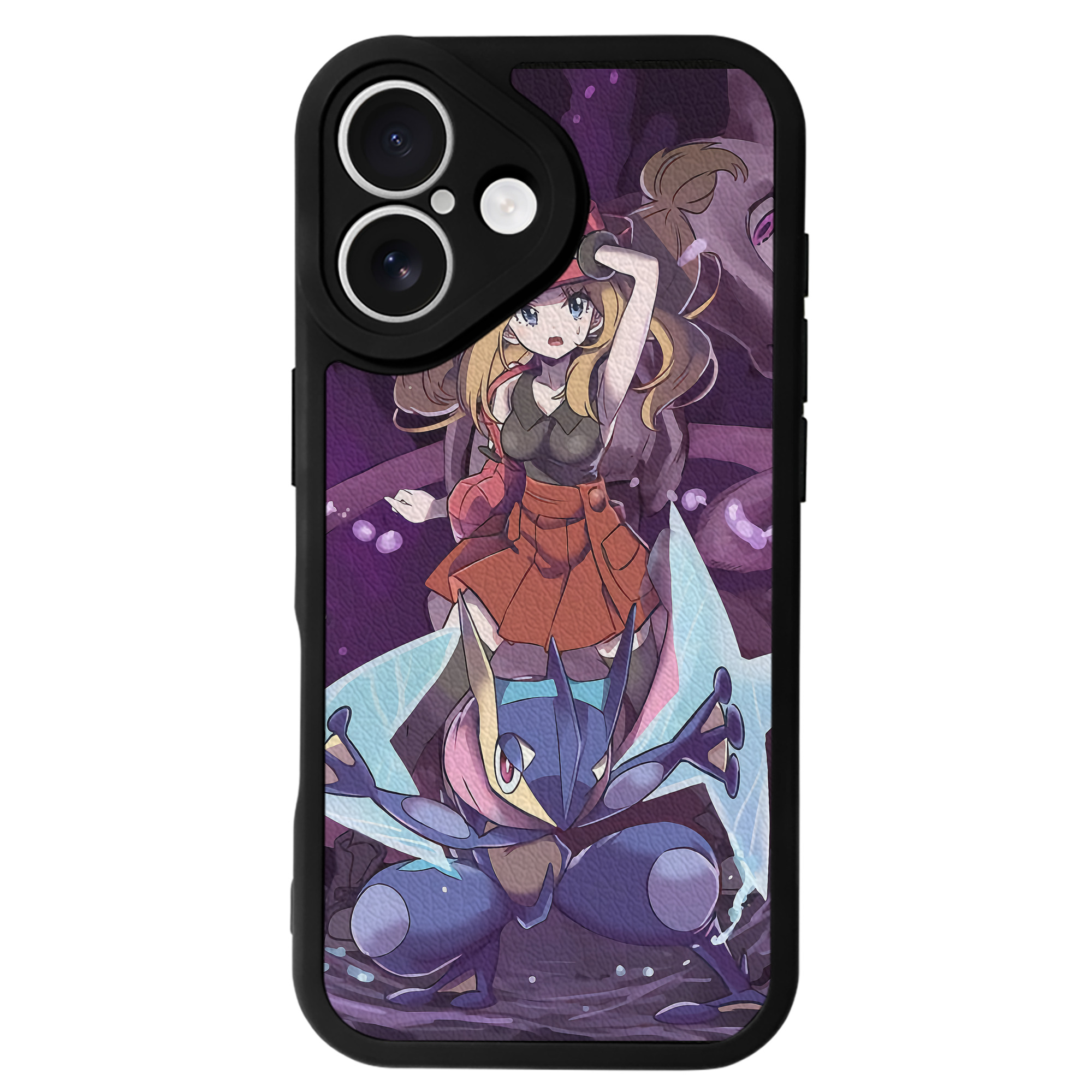 （画像用） ポケットモンスター Pokémon 【iPhone 16シリーズ対応】シリコンスマホケース（レザー調） 材質：シリコン